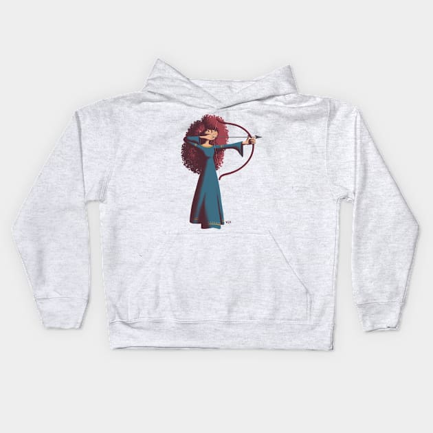 Brave Kids Hoodie by vero.e.a